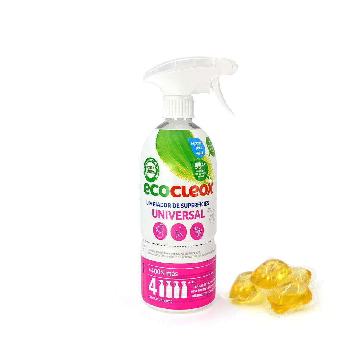 Uniwersalny Å›rodek do czyszczenia powierzchni - ECOCLEOX (5x500 ml)
