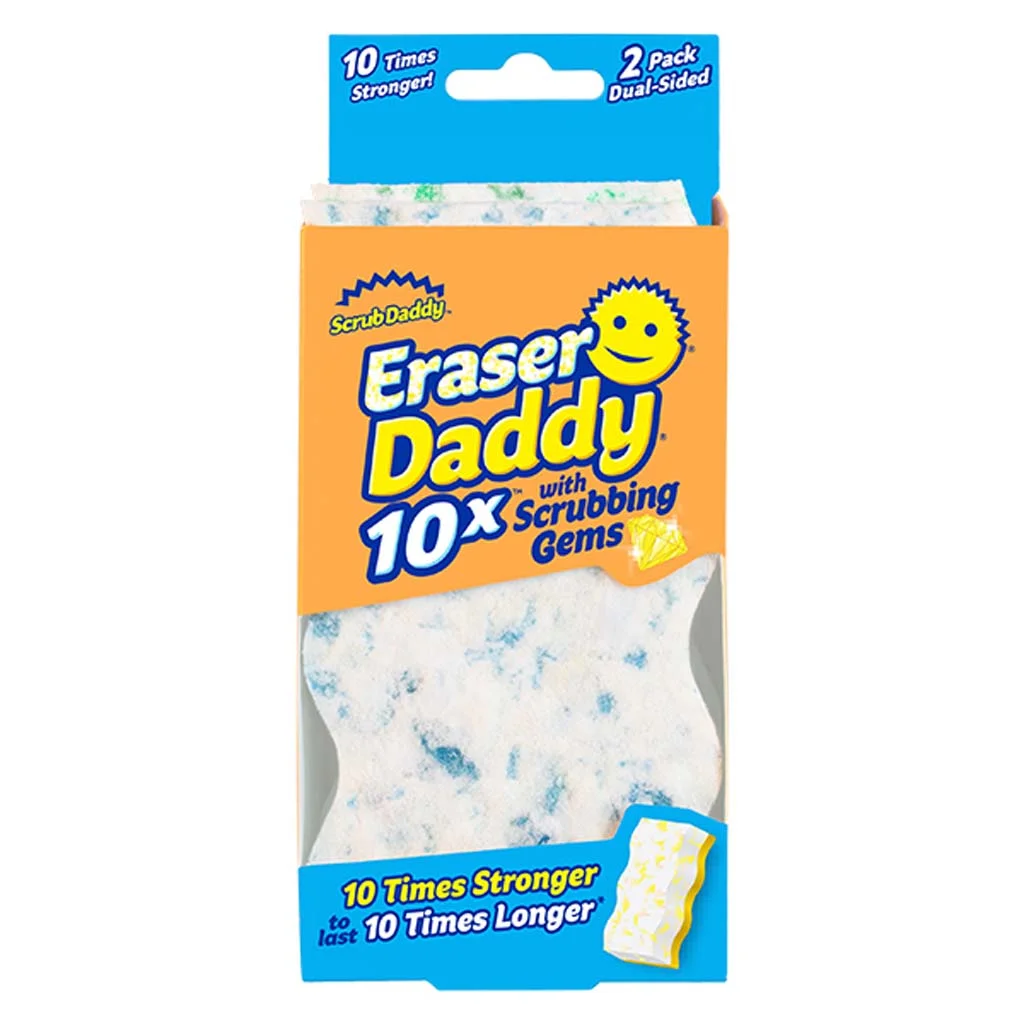 Magiczna gąbka do czyszczenia Eraser Daddy - SCRUB DADDY 2 sztuki