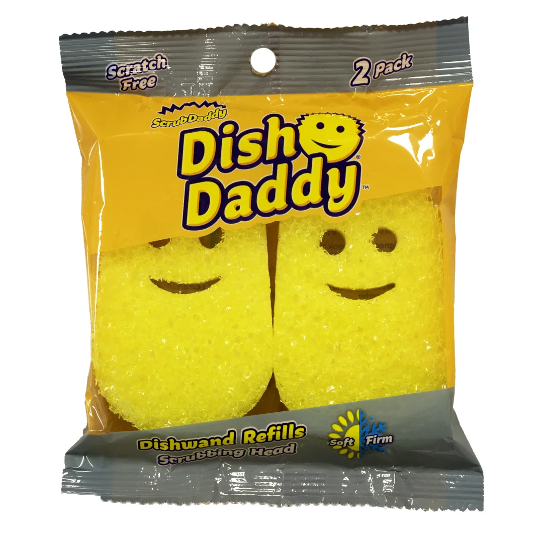 Package offer - Scrub Daddy dishwashing wand Dish daddy + refill