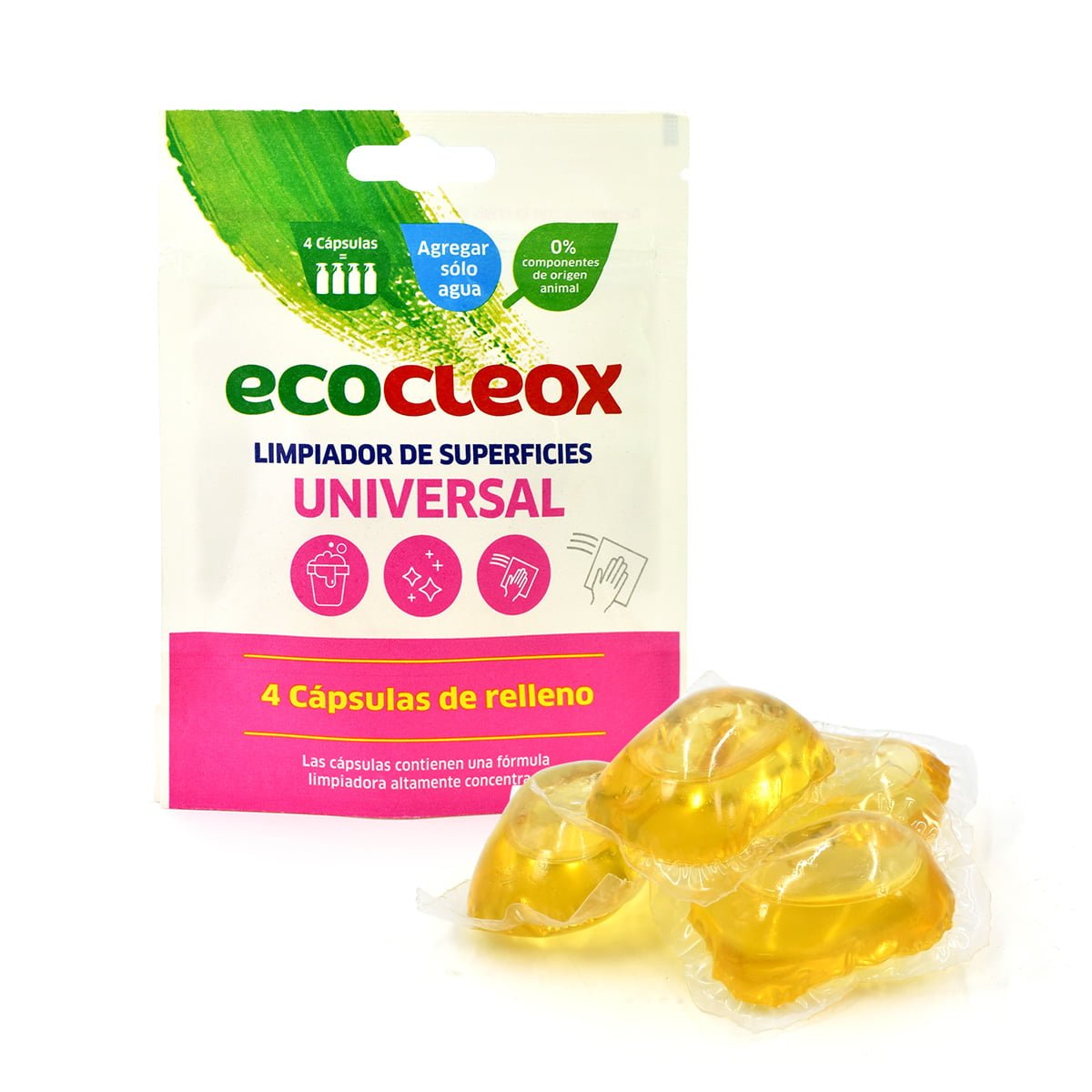 Kapsułki uzupełniające - Uniwersalne - ECOCLEOX (4x5ml)