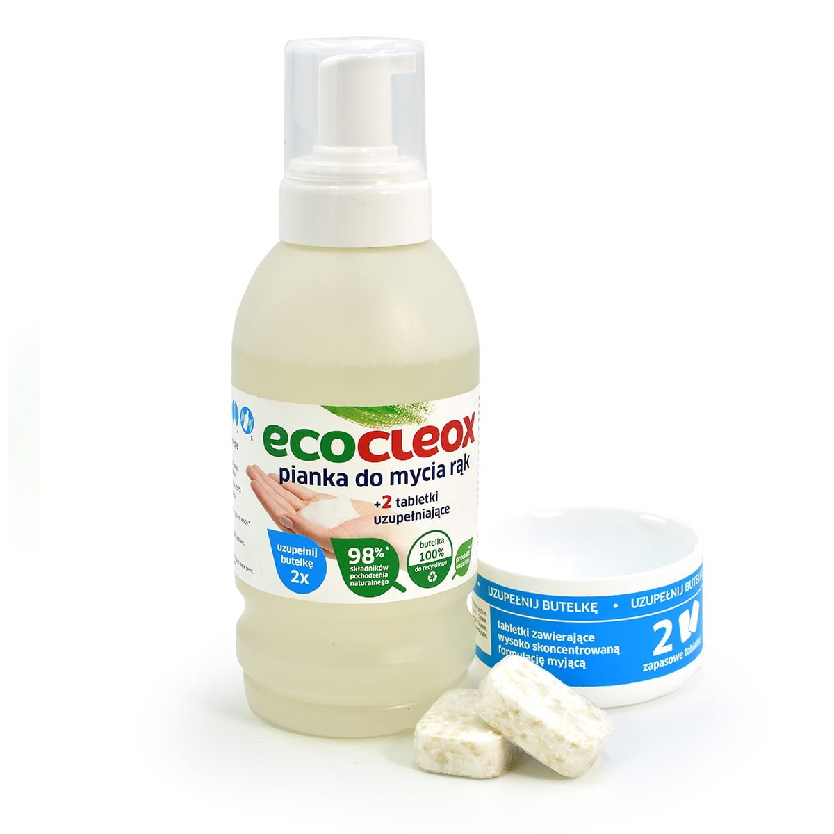 Pianka do mycia rąk – ECOCLEOX (3x500ml)